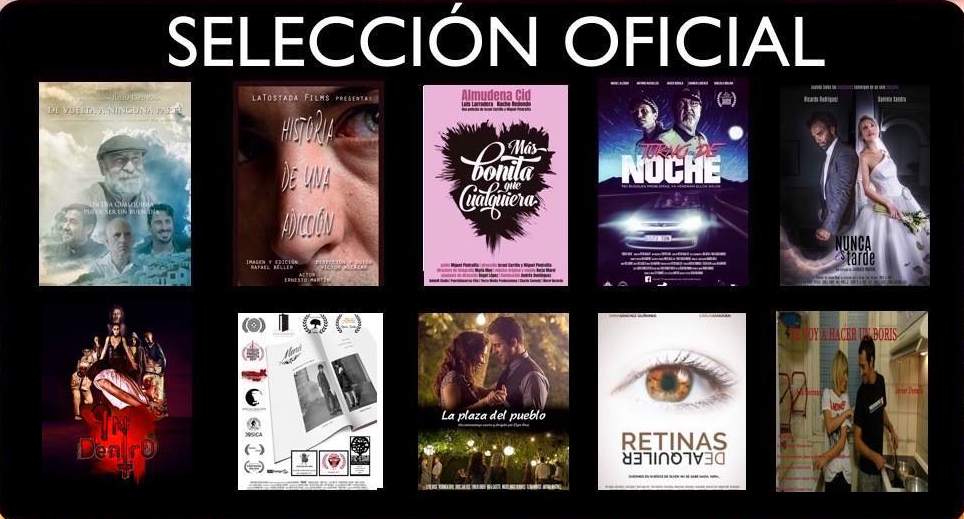 Cartel sección oficial festival el Álamo 2018