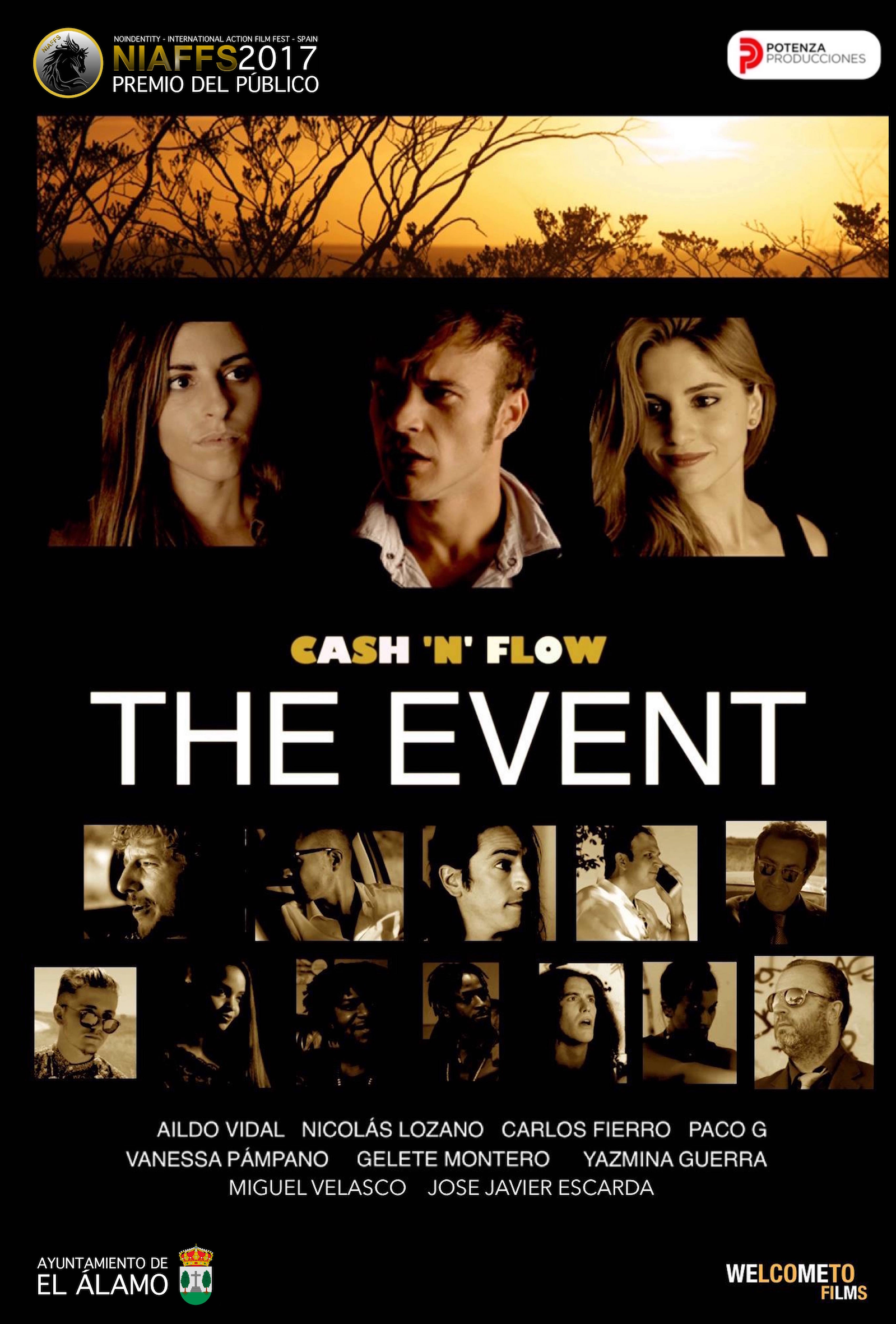 Cartel de la primera películs de Mou the Wizard, El evento.